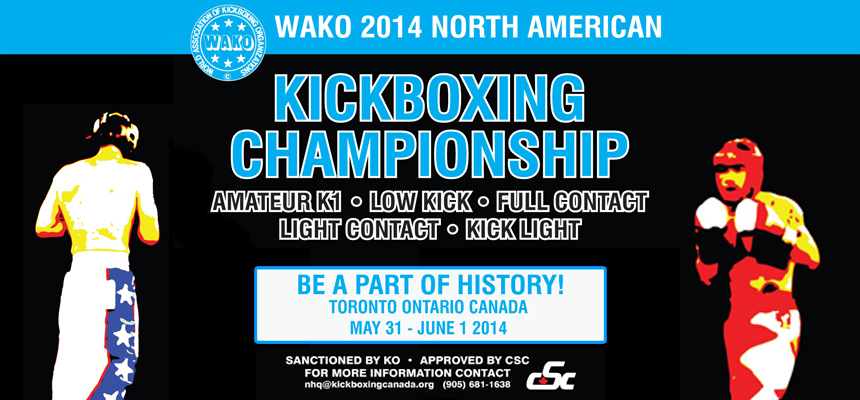 You are currently viewing WAKO North American Tournament Scheduled for May 31 – June 1 in Toronto, Canada